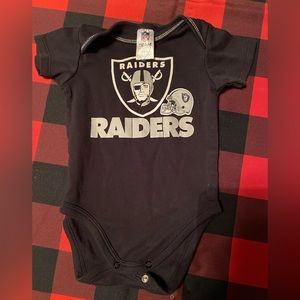 Raiders Football Onesie 0-3 months